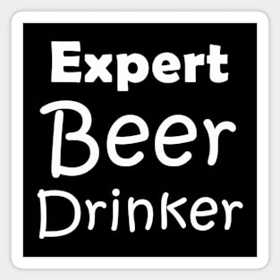 Expert Beer Drinker Magnet